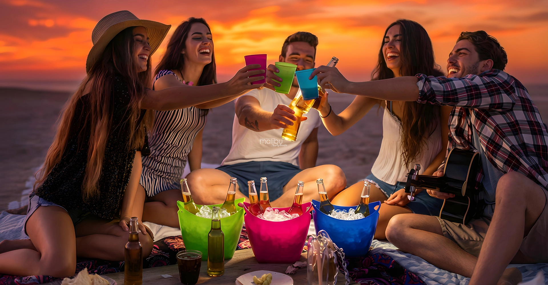 Hieleras resistentes, ideales para exteriores y reuniones familiares.